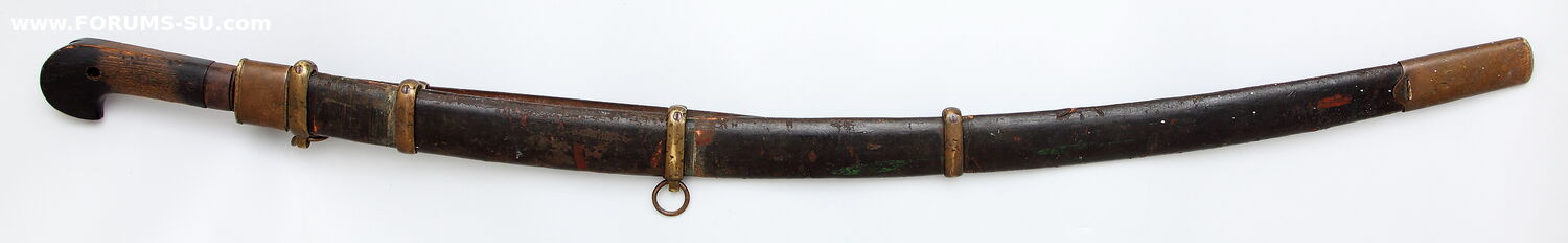 Шашка солдатская азиатская образца 1834года со штыком Мосина
