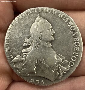 Рубль 1762 ммд