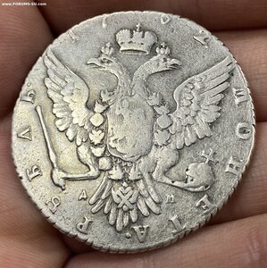 Рубль 1762 ммд