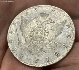 Рубль 1791