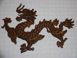 Старая кокарда "дракон" (Япония? Китай?)