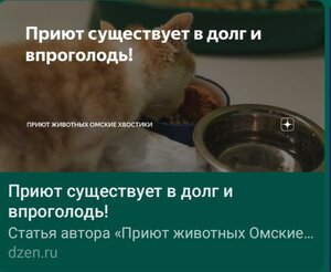 ПОМОЩЬ ПРИЮТУ!