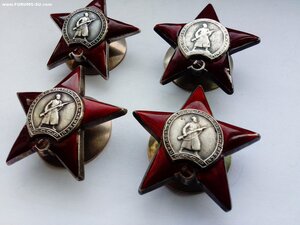 Ордена Красной Звезды  4 шт