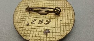Официальный знак члена НОК Украины Олимпиада 2002 Солт Лейк