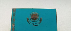Официальный знак Олимпийской команды Казахстана 1996 г.