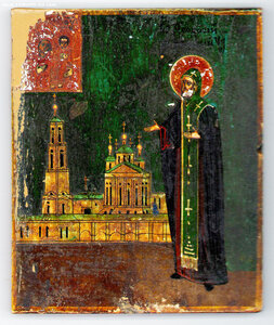 Икона Преподобный Феодосий Тотемский.