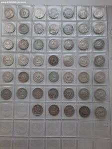 Лот монет 195 шт. 20, 15, 10 копеек с 1922-30 (билон)