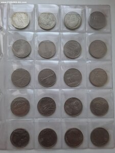 Полный комплект Юбилейных рублей СССР (64 шт.)