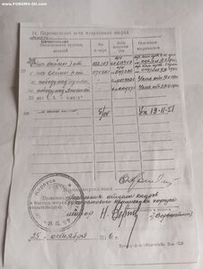 ОВ 1ст 122т (от лейтенанта разв. до генерала - майора Рвсн)