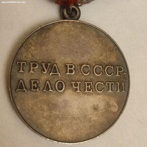 Трудовая Доблесть Б/Н с документом.