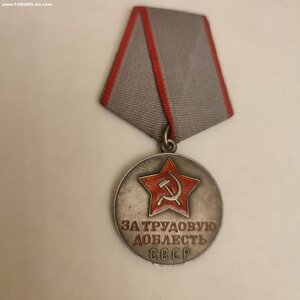 Трудовая Доблесть Б/Н с документом.