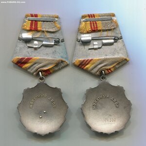 Трудовые Славы 2 и 3 степени на одного.