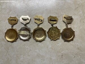 25 лет победы разные 5штук