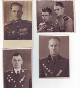 4 кавалера. Три БКЗ, три Кр.Зв. Два БКЗ винтовых.