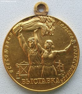 ВСХВ малая золотая № 538 в золоте