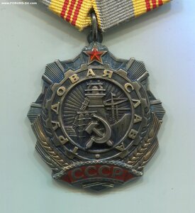 Трудовые Славы 2 и 3 степени. 13 лет между награждениями.