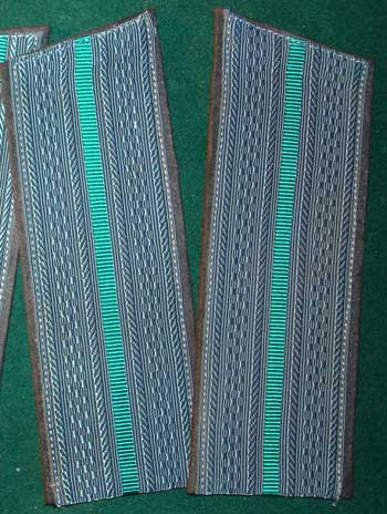 Погоны пограничные (2 пары)