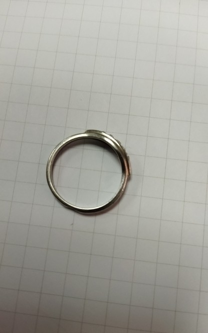 Кольцо Платина и Алмазы. 950 пр Звезда