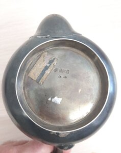 Кофейник, серебро 84