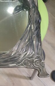 Старинное зеркало ,шпиатр.