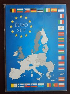 Набор Евро Люксембург 2005 г. В буклете.