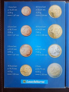 Набор Евро Сан-Марино 2005 г. В буклете.