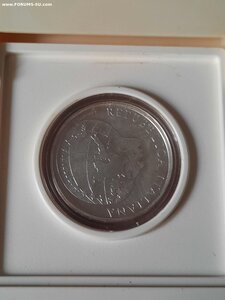 Италия 500 лир 1985 в родной упаковке с сертификатом