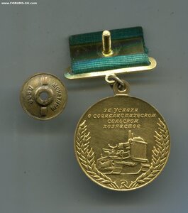 Большая Золотая Медаль ВСХВ.