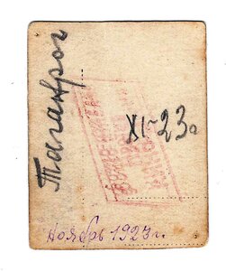 Кавалерист в фуражке 1923 год