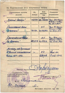 КРАСНАЯ ЗВЕЗДА № 1112774 на ст.л-та сапера отличныйнаградной