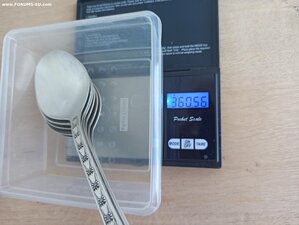 Набор столовых ложек. Серебро. СССР, Прибалтика. 916 проба.