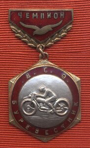 ЧЕМПИОН ДСО БУРЕВЕСТНИК МОТОСПОРТ МОТОКРОСС ШОССЕЙНЫЕ ГОНКИ