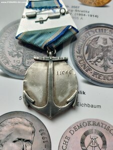 медаль Ушакова 11т. линкор Севастополь