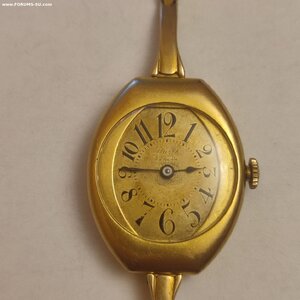 Женские Золотые часы с браслетом Barth Geneva 56пр.