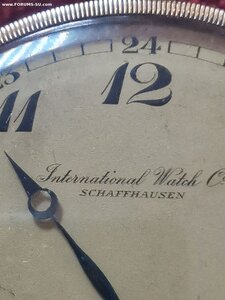 ЧАСЫ IWC SCHAFFHAUSEN.карманные. 14 карат. 56 пр. редкие