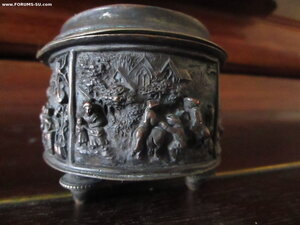 Шкатулка XIX-й в. Франция.