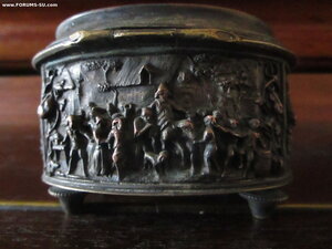 Шкатулка XIX-й в. Франция.