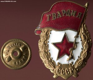 Знак "Гвардия",военный тип