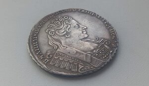 Монета рубль 1732 г Анна Ивановна