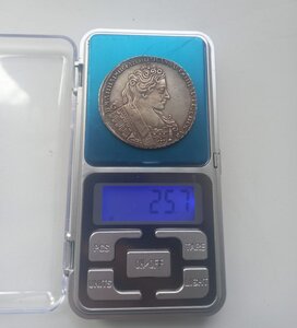 Монета рубль 1732 г Анна Ивановна