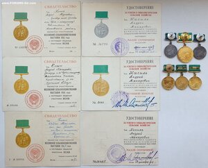 Большая группа ВСХВ с золотом и документами из Одесской обл