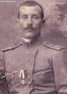 ПОДПРАПОРЩИК 191-го ЛАРГО-КАГУЛЬСКОГО ПОЛКА. НАГРАДЫ, ЗНАКИ.