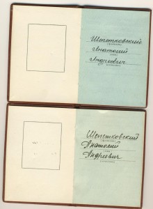 ТКЗ №1101254+почет831108 с доками на одного