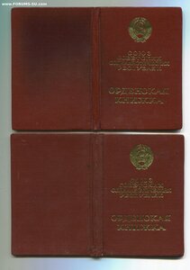 Два ТКЗ по Указу от 8 апреля 1971 года. Разные.