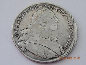 1 талер 1759 г. - Максимилиан III Иосиф .- Бавария.
