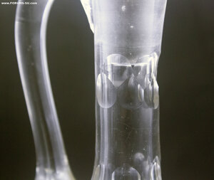 Графин Мальцов, Мальцев 30см Урановое стекло Каталожный!