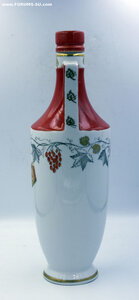 Графин довоенный ЛФЗ, НКПТ ГЛАВСПИРТ Апельсиновый Ликер 35гр