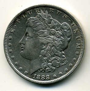 Доллар США 1888 год, Моргана