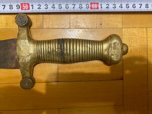 нож из русского тесака обр. 1848 г.