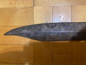 нож из русского тесака обр. 1848 г.